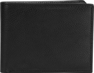 

Mum Men Casual Black Genuine Leather Wallet(8 Card Slots)