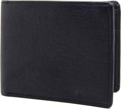 

MS Men Casual Black Artificial Leather Wallet(4 Card Slots)