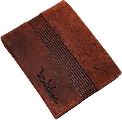 

Wildland Men Formal Brown Genuine Leather Wallet(4 Card Slots)