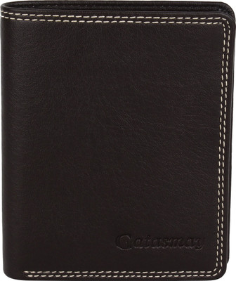 

Gatasmay Men Brown Genuine Leather Wallet(3 Card Slots)
