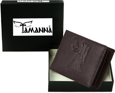 

Tamanna Men Casual Brown Genuine Leather Wallet(1 Card Slot)