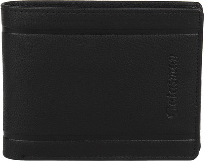

Gatasmay Men Casual Black Genuine Leather Wallet(3 Card Slots)