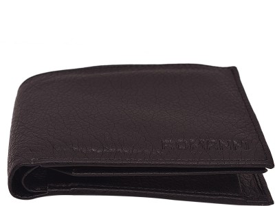 

romanni Men Casual Black Artificial Leather Wallet(5 Card Slots), Black;brown