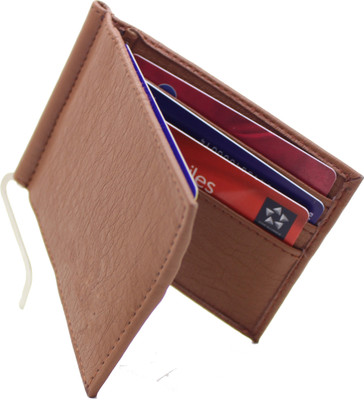 

MS Men Casual Brown Artificial Leather Wallet(6 Card Slots)