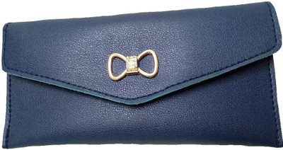 

bandicoot Women Blue Fabric Wallet(6 Card Slots)