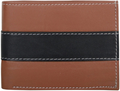 

Nifty Fashion Men Brown Genuine Leather Wallet(7 Card Slots)
