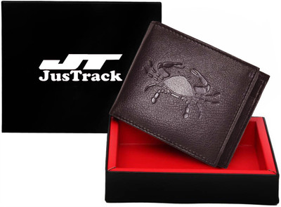 

JusTrack Men Casual Brown Genuine Leather Wallet(1 Card Slot)