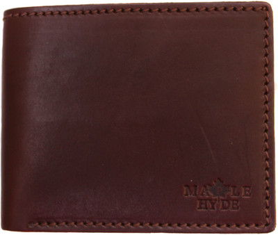 

Maple Hyde Men Formal Tan Genuine Leather Wallet(6 Card Slots)