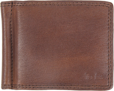 

Tee Ess Men Casual Brown Genuine Leather Money Clip(6 Card Slots), Antique brown