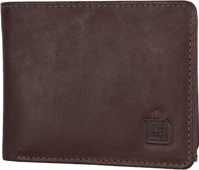 

Le Craf Men Casual Brown Genuine Leather Wallet(7 Card Slots)