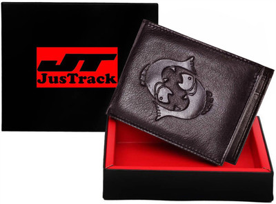 

JusTrack Men Casual Brown Genuine Leather Wallet(1 Card Slot)