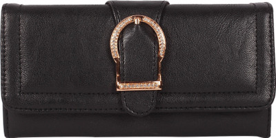

DN Enterprises Women Casual Black Genuine Leather Wallet(5 Card Slots)