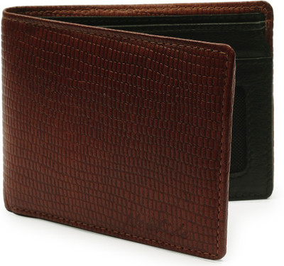 

Newhide Men Casual Brown Genuine Leather Wallet(5 Card Slots)