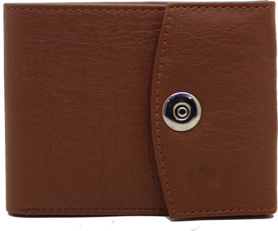 

MS Men Formal Brown Artificial Leather Wallet(6 Card Slots), Tan