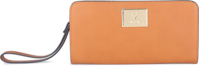 

Allen Solly Women Casual Orange Genuine Leather Wallet(15 Card Slots), Ten