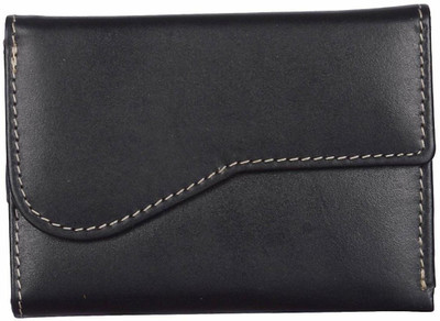 

Leatherman Women Casual Black Genuine Leather Wallet(11 Card Slots)
