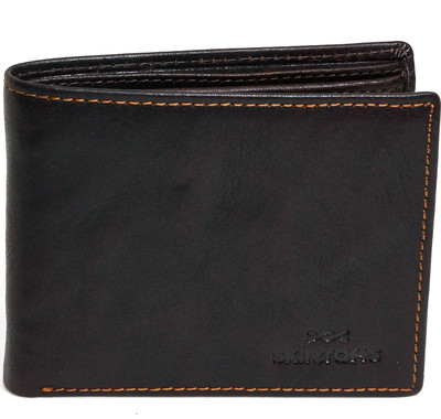 

Skincrafts Men Casual Black Genuine Leather Wallet(9 Card Slots), Chocolate