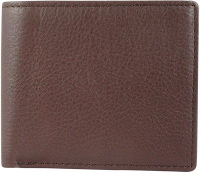 

Avis Men Formal Brown Genuine Leather Wallet(4 Card Slots)