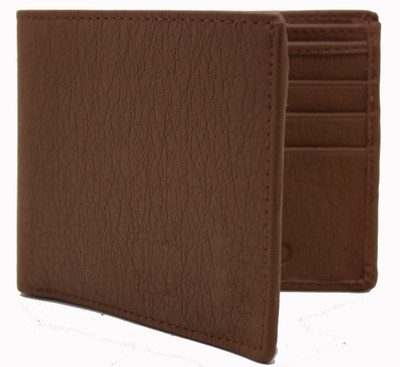

NiETz Men Formal Brown Artificial Leather Wallet(10 Card Slots)