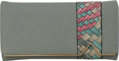 

Cidky Women Blue Artificial Leather Wrist Wallet(10 Card Slots), Light blue