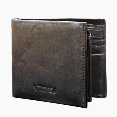 

ABYS Men Formal Black Genuine Leather Wallet(6 Card Slots)