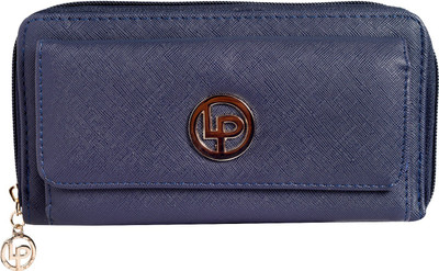 

Lino Perros Women Casual Blue Artificial Leather Wallet(4 Card Slots)