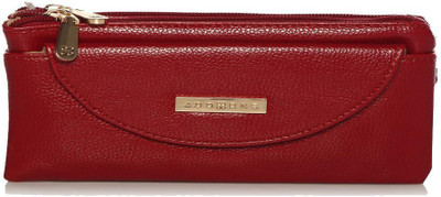 

Addons Women Red Artificial Leather Wallet