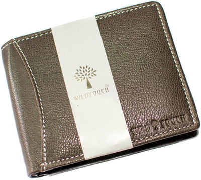 

WildTouch Men Casual Brown Genuine Leather Wallet(7 Card Slots)