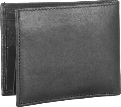 

ARKYN Men Casual Black Genuine Leather Wallet(8 Card Slots)