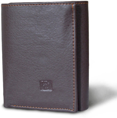 

Oxgear Men Formal Brown Artificial Leather Wallet(10 Card Slots)