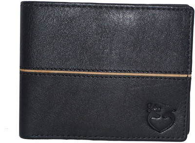 

APF COLLECTION Men Casual Black Genuine Leather Wallet(14 Card Slots)