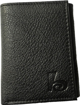 

aamira Men Travel Black Artificial Leather Wallet(6 Card Slots)