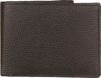 

ALW Men Casual Black Genuine Leather Wallet(3 Card Slots)