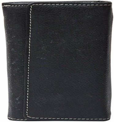 

Leatherman Women Casual Black Genuine Leather Wallet(11 Card Slots)