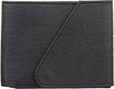 

Hob London Fashion Men Formal Black Artificial Leather Wallet(6 Card Slots)
