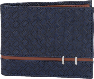 

RUSHQ Men Casual Blue Artificial Leather Wallet(3 Card Slots)