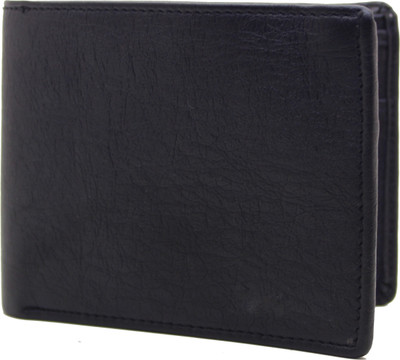 

NiETz Men Casual Blue Artificial Leather Wallet(4 Card Slots), Black
