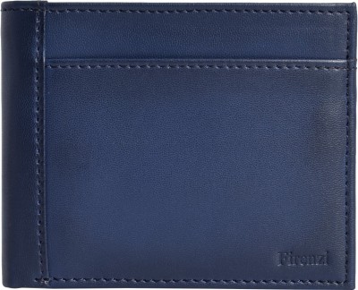 

Firenzi Men Casual Blue Artificial Leather Wallet(2 Card Slots)