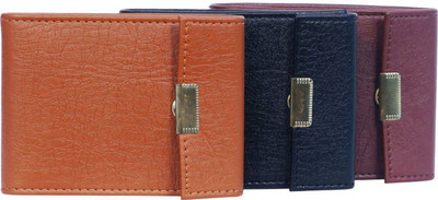 

Just Leather Men Casual Multicolor Artificial Leather Card Holder(12 Card Slots), Brown