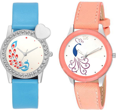 

Spike New attractive Fashion Lifestyle Queen Analog Watch Sett Of Two For Girls and Women 001 Watch - For Women
