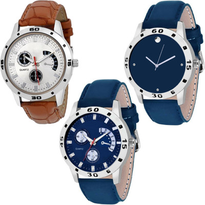 

NUBELA NB_203510 Blue And Brown Color Watch - For Men