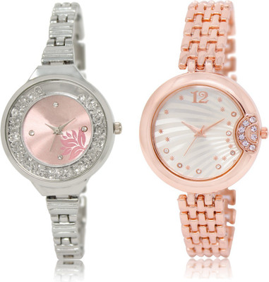 

The Shopoholic Treny and Precious Pink And Silver Dial Analog Watch For Girls Watches For Woman Watch - For Women