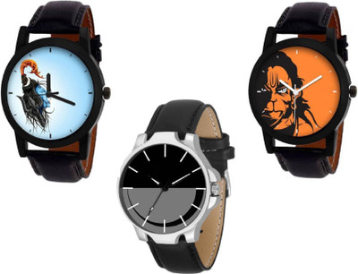TRUE KART ALK8111-Mens Exclusive (Casual+PartyWear+Formal) Designer Combo Watch - For Men