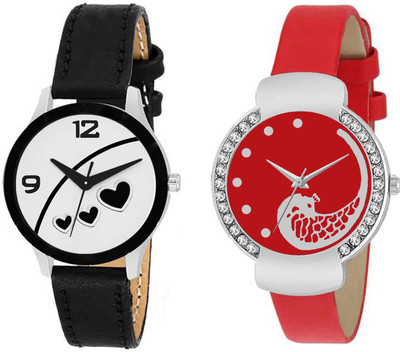Spike New attractive Fashion Lifestyle Queen Analog Watch Sett Of Two For Girls and Women 097 Watch - For Women