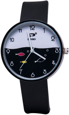 

Pinbo TRENDY BLACK STRAP Watch - For Women