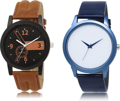 

The Shopoholic Treny and Precious Black And Brown And White Dial Analog Watch For Boys Watch And Boys Watch - For Men