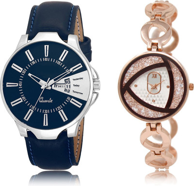 

The Shopoholic Stylist Designer Combo Pack 2 Blue And Silver Dial Analog Watch For Boys And Girls Watches For Boy Watch - For Men & Women