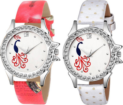 

Spike New attractive Fashion Lifestyle Queen Analog Watch Sett Of Two For Girls and Women 132 Watch - For Girls