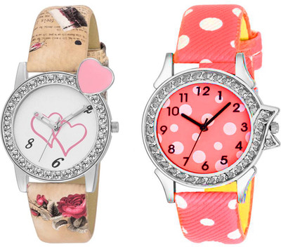 

Spike New attractive Fashion Lifestyle Queen Analog Watch Sett Of Two For Girls and Women 135 Watch - For Girls