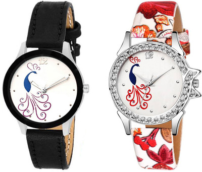 

Spike New attractive Fashion Lifestyle Queen Analog Watch Sett Of Two For Girls and Women 052 Watch - For Women